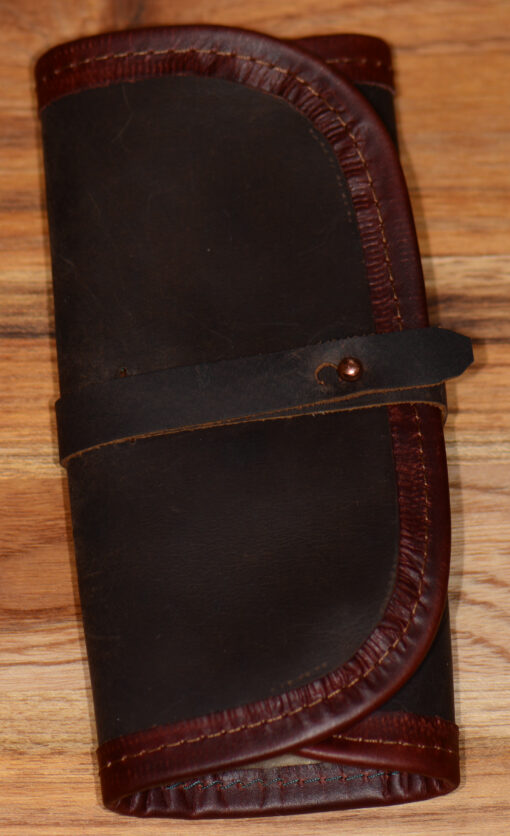 Lether Fly Holder with 12 Files